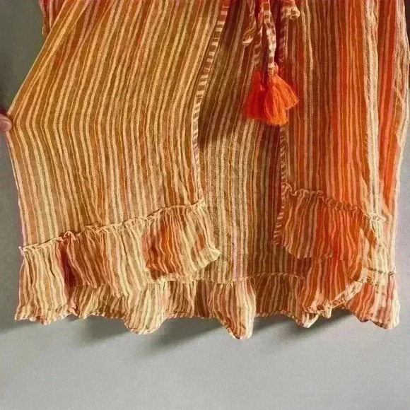 Blue Island double tie cover up size small - Picture 7 of 12